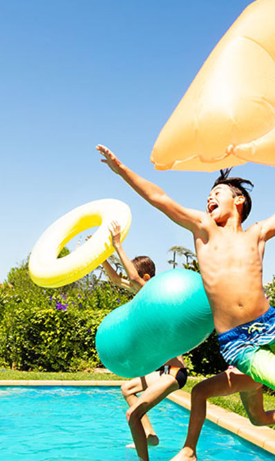 Styropor Schwimmbecken