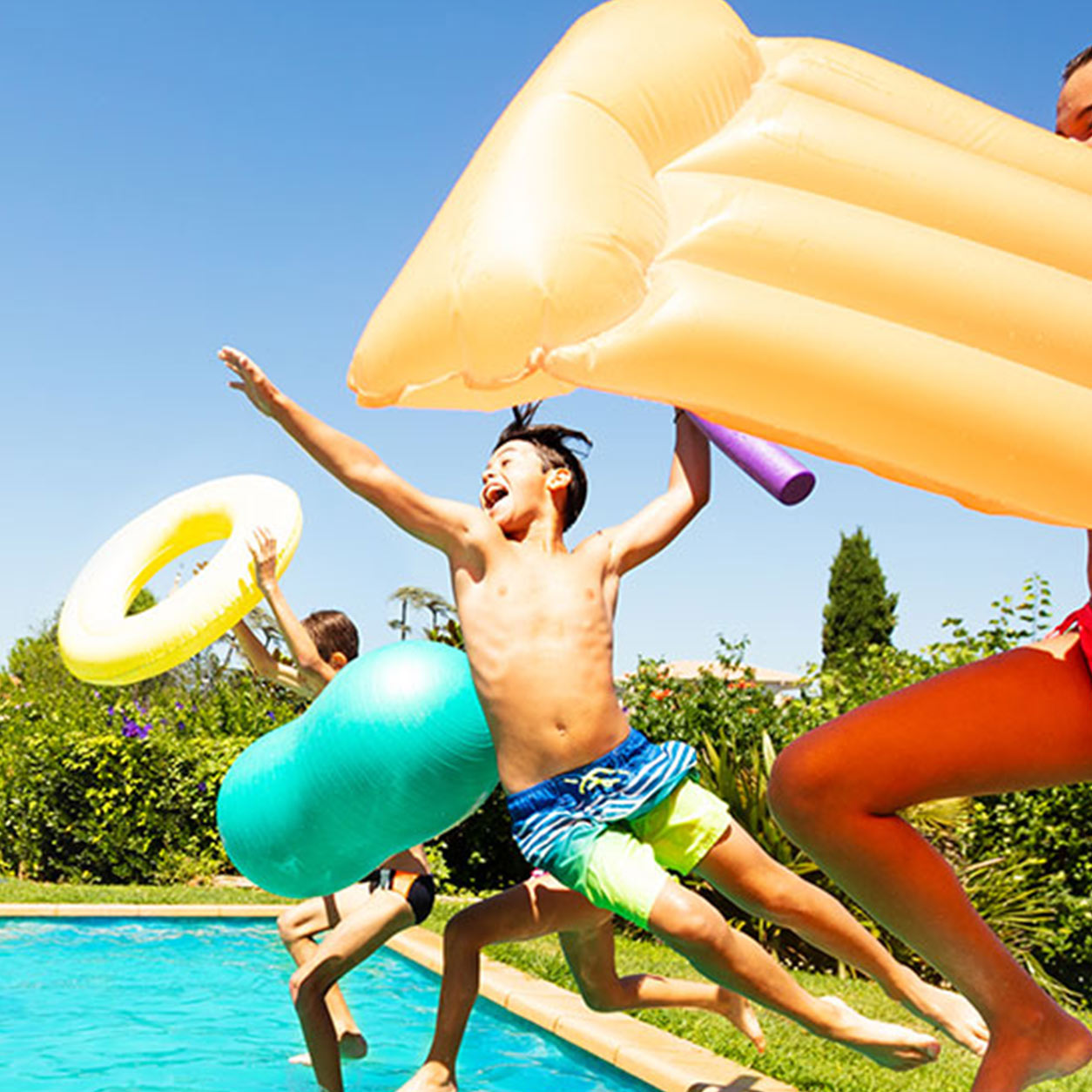 Styropor Schwimmbecken