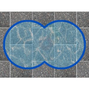 für Achtformbecken - Achtformpool