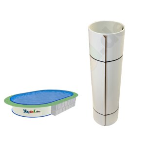 Stahlwände für Ovalbecken