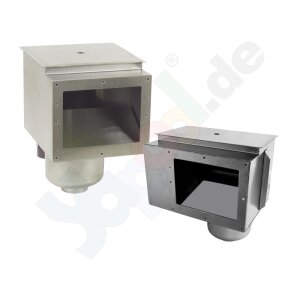 Edelstahl Skimmer für Beton- und Styroporbecken