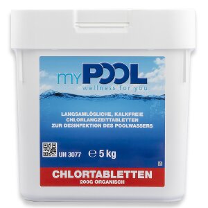 Chlor Langzeittabletten Langzeittabs - Dauerchlor 5 kg