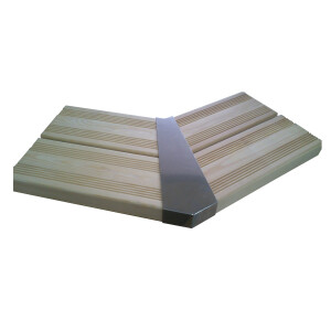 Holzpool Holzschwimmbecken Bali 7,90 x 4,00 x 1,38 m Rechteckbecken