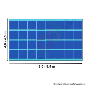 Set Pool PVC Luftkissen für PEB Abdeckung von...
