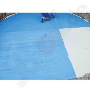 ConZero Pool Bodenplattensystem Bodenisolierung Vinyl...