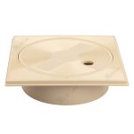 BWT Procopi Deckel+Rahmen f. Skimmer SL119 o. Wasserstandregler RN-305 sand
