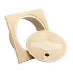 BWT Procopi Deckel+Rahmen f. Skimmer SL119 o. Wasserstandregler RN-305 sand