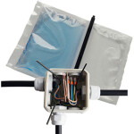 Unterwasser Kabeldose Gelbox-T40 Typ GQ IP68 90 x 90 x 52 mm für Kabel 9-17 mm