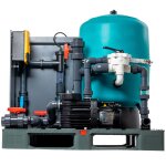 Pool Filtersystem UnitPro 500 mit Pumpe Bettar 12 und Hidrolife SAL16+PH+Redox - auf Palette vormontiert
