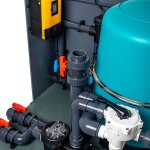 Pool Filtersystem UnitPro 500 mit Pumpe Bettar 12 und Hidrolife SAL16+PH+Redox - auf Palette vormontiert