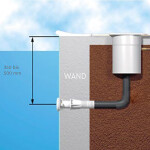 Paket BWT Procopi Pool Wasserstandsregler Niveauregulierer RN-305 Düse hellgrau