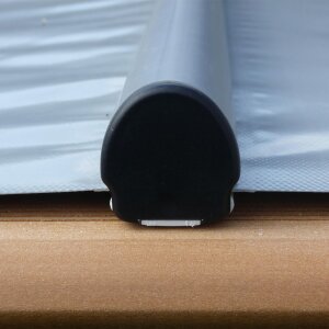 Walter Walu Woodstar Rollschutzabdeckung für Bali Holzpool 7,90x4,00x1,38m anthrazitgrau