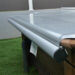 Walter Walu Woodstar Rollschutzabdeckung für Bali Holzpool 7,90x4,00x1,38m anthrazitgrau