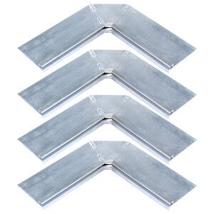 Paket 4x Yapool PROFI Aluminium Innenecke 90°...