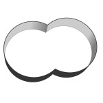 BWT Procopi Poolfolie Sonderanfertigung S-Liner 0,9 mm Keilbiese P3 dunkelgrau