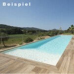 BWT Procopi Pool Folie Innenhülle Rechteckpool 8,0 x 4,0 x 1,2 m Aqualiner 0,8 mm Keilbiese P3 weiß