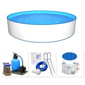 Fastline Pool Paket Aufstell Rundbecken PROFI FUN 4,5 x...