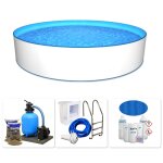 Fastline Pool Paket Einbau Rundbecken PROFI FUN 4,5 x 1,2 m Folie 0,8 mm blau