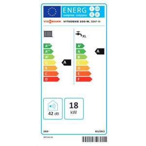 AKTIONS-Paket Viessmann Vitodens 200-W B2KF 19 kW Kombi...