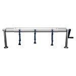 Aufrollvorrichtung Typ 1, Länge 410 - 570 cm, m. 2 Standfüßen f. Flanschbefestigung