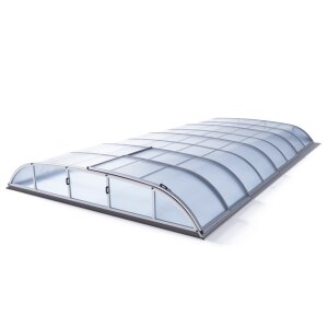 ALBIXON Dallas B Poolüberdachung - Polycarbonat...