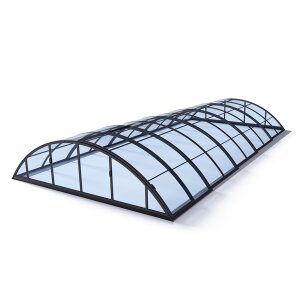 ALBIXON KLASIK CLEAR C Poolüberdachung - Klare...