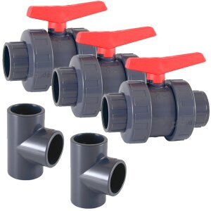 Bypass Anschlussset 50 mm - manuell