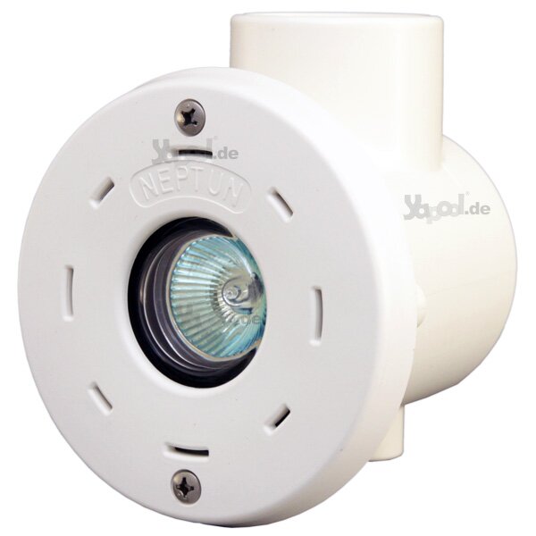 Neptun Halogen Poolscheinwerfer Unterwasserscheinwerfer 50W Folie/Stahlwand