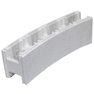 Yapool Stone PS25 Styropor Schwimmbecken Halbovalpool 6,0 x 3,0 x 1,5 m