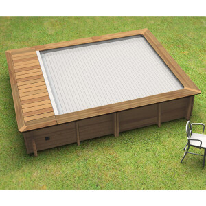 BWT Procopi Paket Holzpool Urban 4,2 x 3,5 m mit automat....