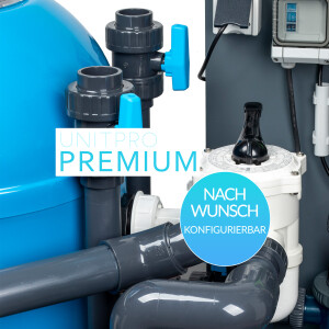 UnitPro 600 PREMIUM Pool Filtersystem - konfigurierbar