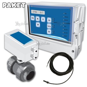 Paket: digitale Solarsteuerung Poolconsulting 230V 50mm