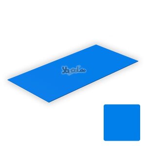 Folie-Verbundblech VB12 Tafel 200 x 100 cm adriablau