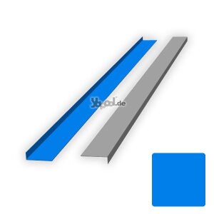 Folie-Verbundblech VB12 Winkel 4 x 6 x 200 cm adriablau...