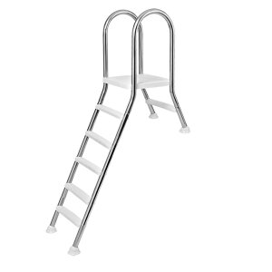 Pool Leiter Schwimmbecken Teileinbauleiter E150 Edelstahl...