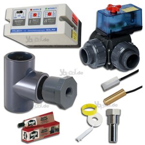 Paket Pausch Solax Solarregler 3-Wege Motorventil 50 mm