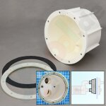 Neptun ST Counter Flow Unit Assembly Kit KU Liner/Concrete