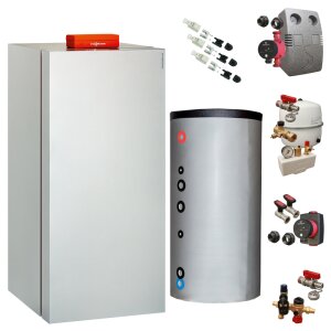 Paket Gas-Brennwertkessel Viessmann Vitocrossal 300 35,0...