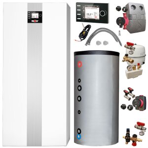 Paket Öl-Brennwertkessel Wolf TOB-18 6,6-18,6 kW...