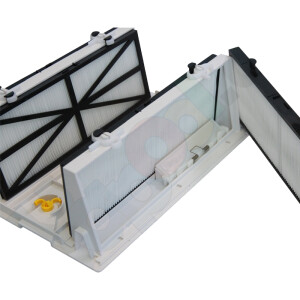 Dolphin Thunder 20 Pool Robot Cartridge Filter, Combi Brush, for floor+wall