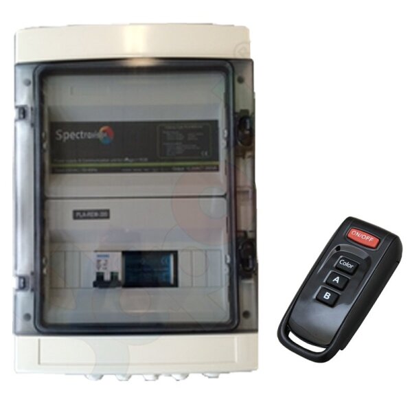 Spectravision Adagio+ Fernsteuerung mit Trafo 350W DMX512 & RS-485 Anschluss