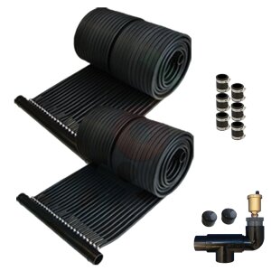 Solar Roll Set Pool Solar Absorber 1,0 x 8,0 m - 8 m²