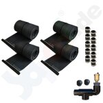 Solar Roll Set Pool Solar Absorber 2,0 x 8,0 m - 16 m²