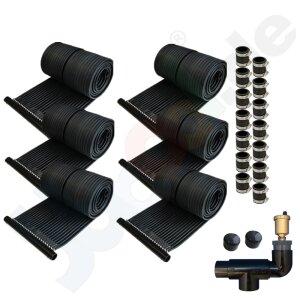 Solar Roll Set Pool Solar Absorber 3,0 x 8,0 m - 24 m²