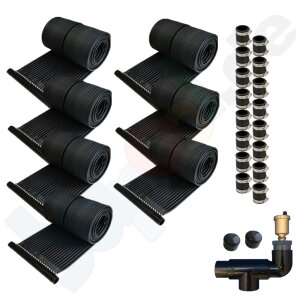 Solar Roll Set Pool Solar Absorber 3,5 x 8,0 m - 28 m²