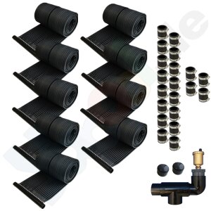 Solar Roll Set Pool Solar Absorber 4,5 x 8,0 m - 36 m²