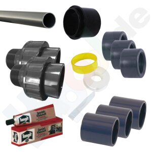 Anschluss-Set 63 mm für Sandfilteranlage PROFI SIDE...
