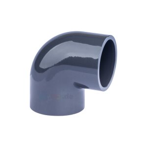 PVC Winkel 90° Klebeanschluss Ø 50 mm