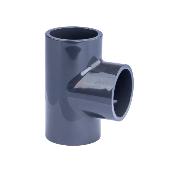 PVC T-Stück 90° Klebeanschluss Ø 50 mm