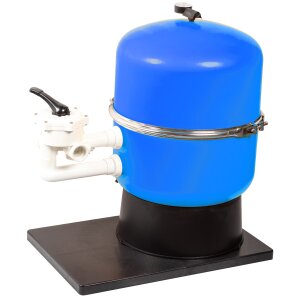 Sandfilter PROFI SIDE 500 6-Wege Ventil, Grundplatte,...